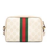 グッチ GGスプリーム オフィディア ショルダーバッグ 816359 ベージュ PVC レザー レディース GUCCI 【中古】